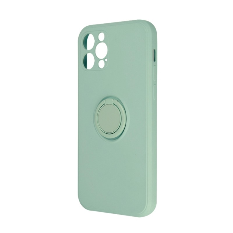 Силиконов кейс bSmart Finger Grip, За Xiaomi Redmi 13C 4G, Светлозелен