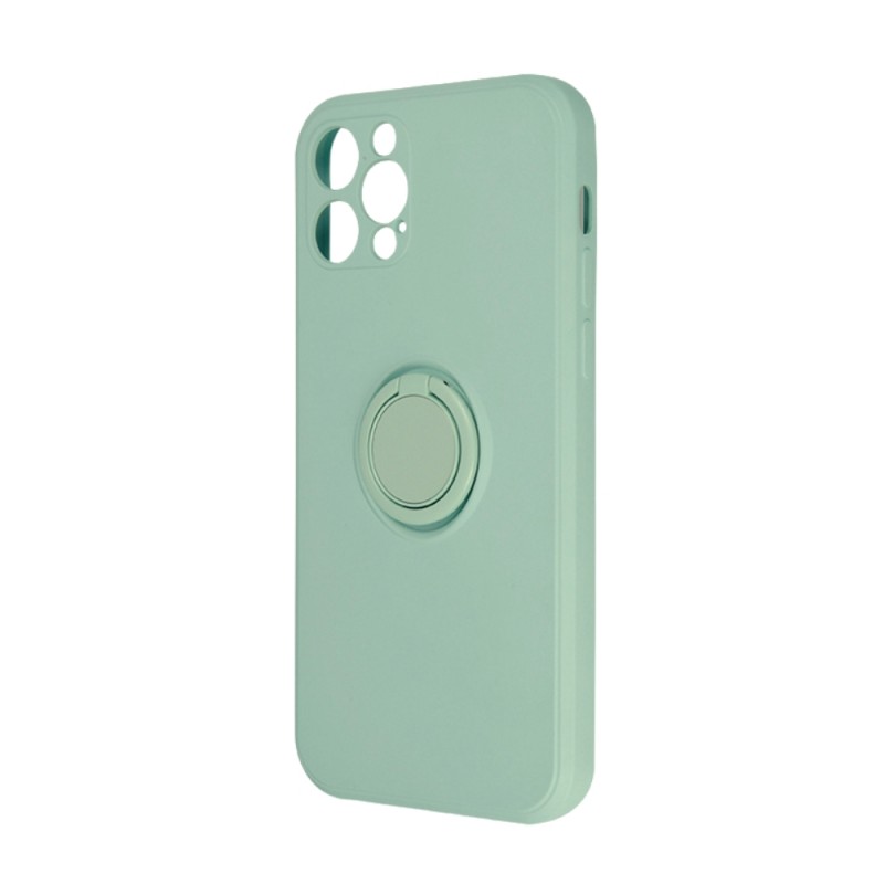 Силиконов кейс bSmart Finger Grip, За Xiaomi Redmi Note 13 Pro 5G, Светлозелен
