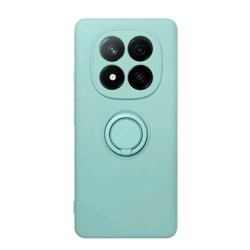 Силиконов кейс bSmart Finger Grip, За Xiaomi Redmi Note 14 Pro+, Светлозелен