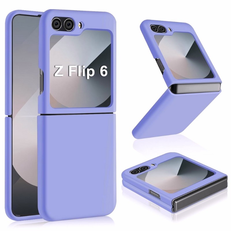 Силиконов кейс bSmart Silicone Cover, За Samsung Galaxy Z Flip6, Светлолилав