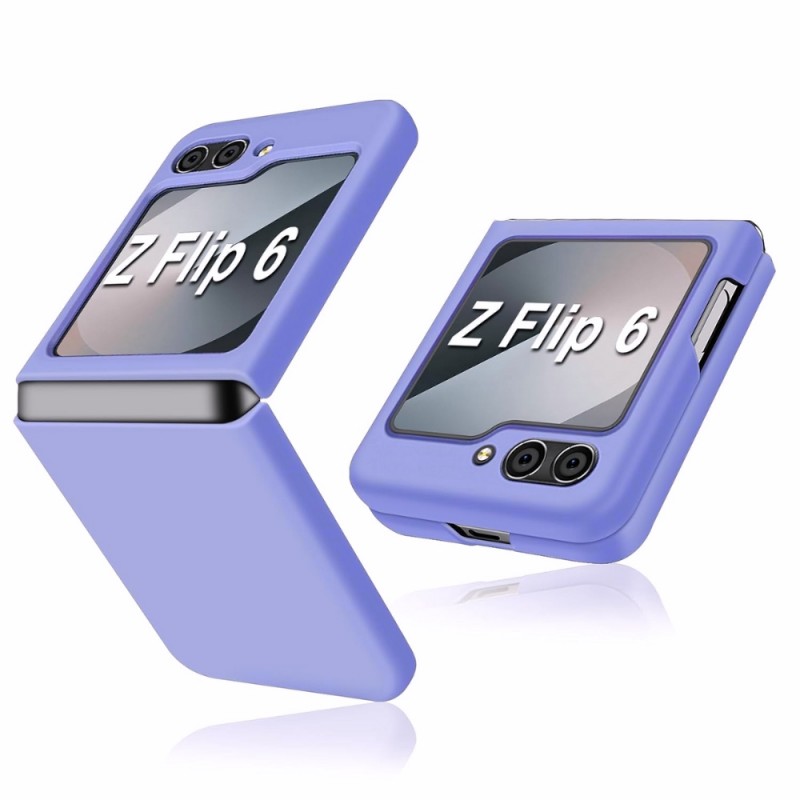 Силиконов кейс bSmart Silicone Cover, За Samsung Galaxy Z Flip6, Светлолилав