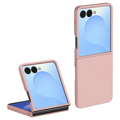 Силиконов кейс bSmart Silicone Cover, За Samsung Galaxy Z Flip7, Пепел от рози