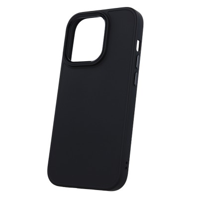 Силиконов кейс bSmart Silicone Satin Case, За iPhone 14 Pro (6.1), Черен