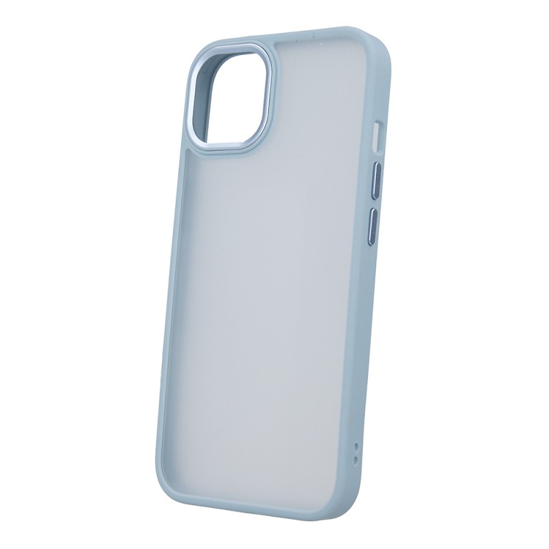 Силиконов кейс bSmart Silicone Satin Matt Case, За iPhone 15 Pro (6.1), Бледосин
