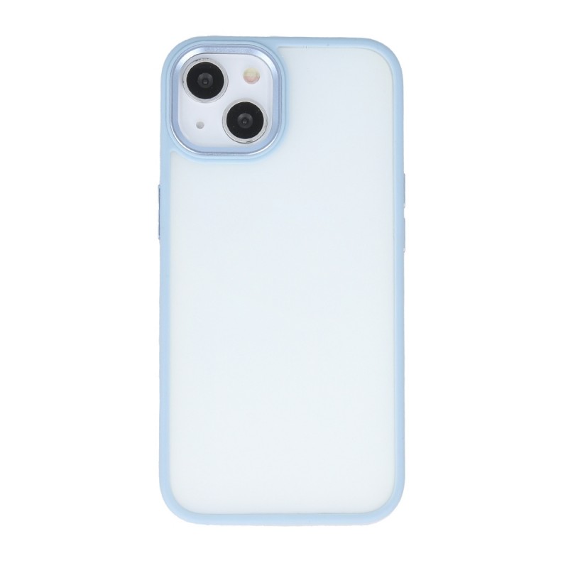 Силиконов кейс bSmart Silicone Satin Matt Case, За iPhone 16 (6.1), Бледосин