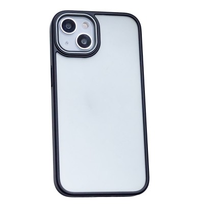 Силиконов кейс bSmart Silicone Satin Matt Case, За iPhone 16 (6.1), Черен