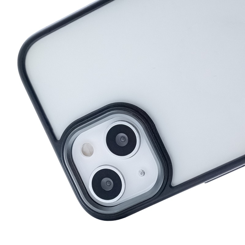 Силиконов кейс bSmart Silicone Satin Matt Case, За iPhone 16 Pro (6.3), Черен