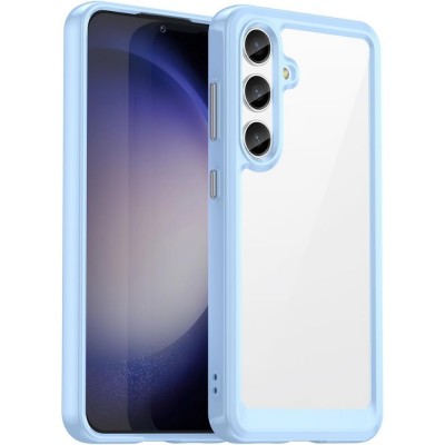 Силиконов кейс bSmart Silicone Satin Matt Case, За Samsung Galaxy S24 (S921B), Бледосин