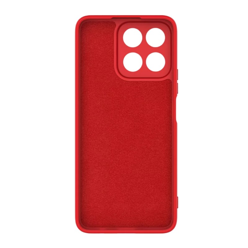 Силиконов кейс bSmart Silicone Soft Cover, За Honor 200 Smart, Червен
