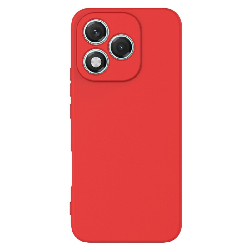 Силиконов кейс bSmart Silicone Soft Cover, За Honor 400 Lite, Червен