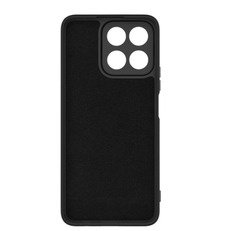 Силиконов кейс bSmart Silicone Soft Cover, За Honor 400 Smart / X7d, Черен