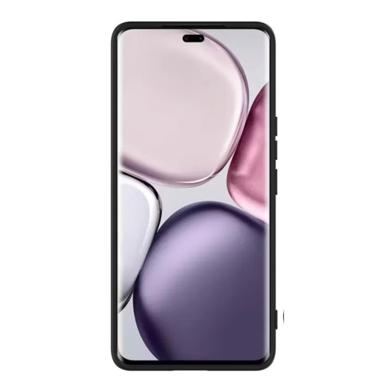 Силиконов кейс bSmart Silicone Soft Cover, За Honor Magic8 Lite, Черен