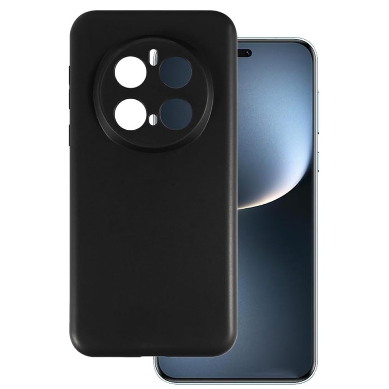 Силиконов кейс bSmart Silicone Soft Cover, За Honor Magic8 Pro, Черен