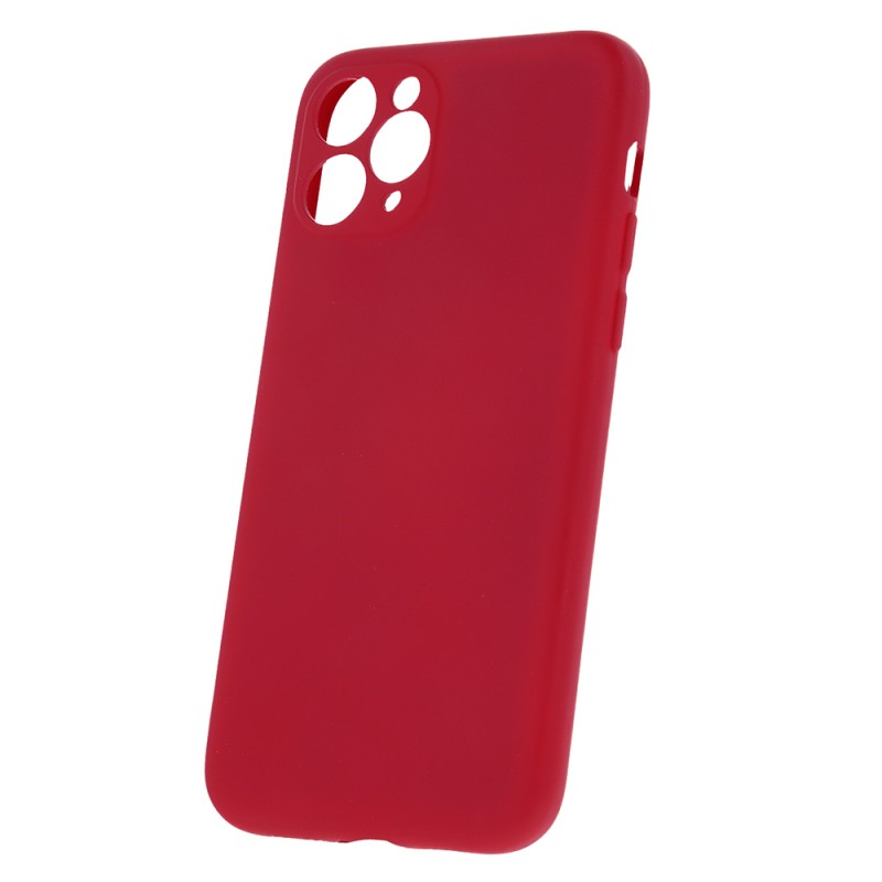 Силиконов кейс bSmart Silicone Soft Cover, За iPhone 11 (6.1), Вива Маджента