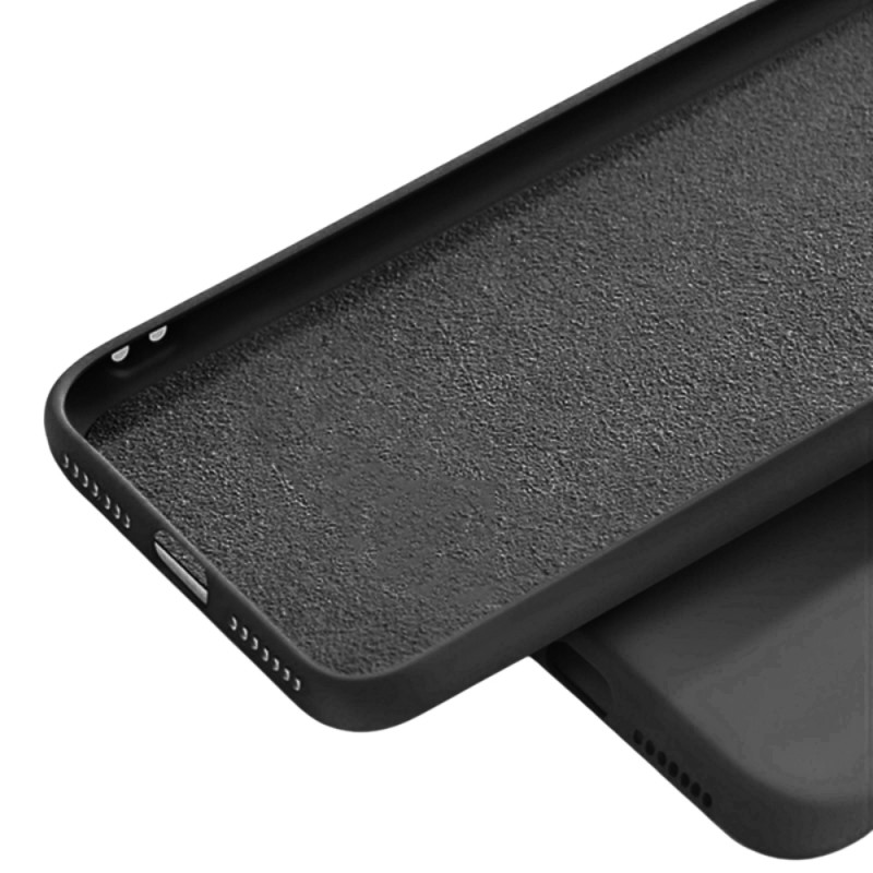 Силиконов кейс bSmart Silicone Soft Cover, За iPhone 16e, Черен