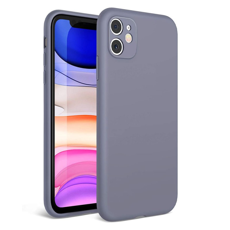 Силиконов кейс bSmart Silicone Soft Cover, За Samsung Galaxy A52 4G/5G/A52s (A525F/A526B/A528B), Сивосин