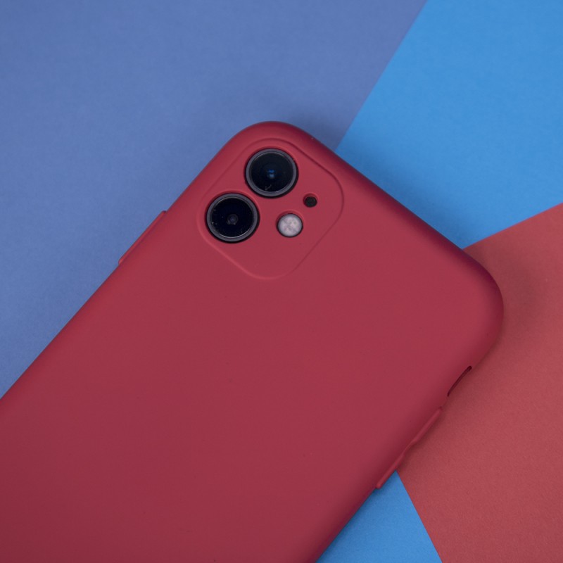 Силиконов кейс bSmart Silicone Soft Cover, За Samsung Galaxy A53 5G (A536B), Червен