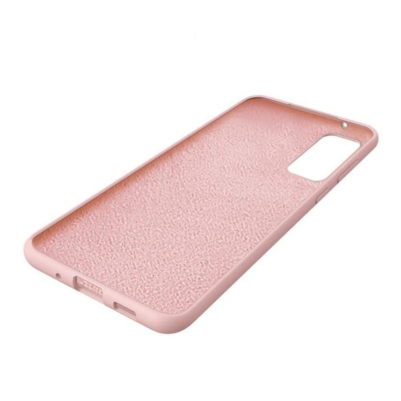 Силиконов кейс bSmart Silicone Soft Cover, За Samsung Galaxy A72 4G/5G (A725F/A726B), Розов