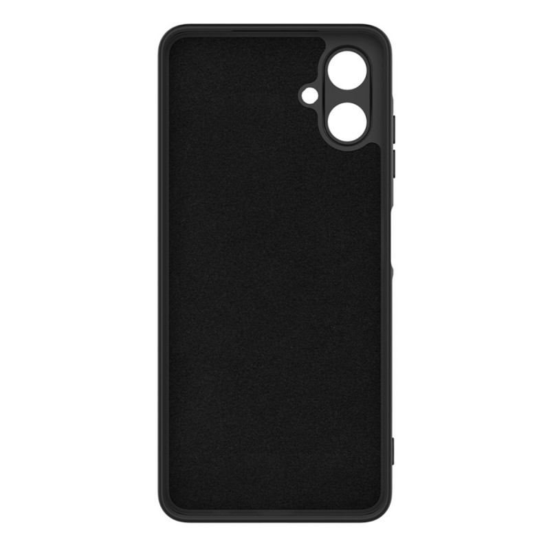 Силиконов кейс bSmart Silicone Soft Cover, За Samsung Galaxy A07, Черен