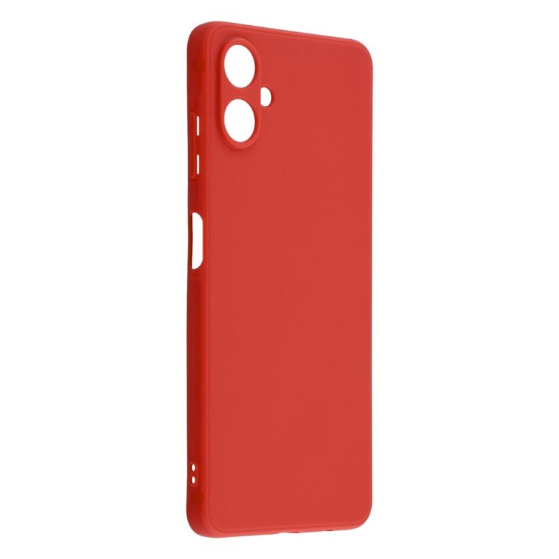 Силиконов кейс bSmart Silicone Soft Cover, За Samsung Galaxy A07, Червен