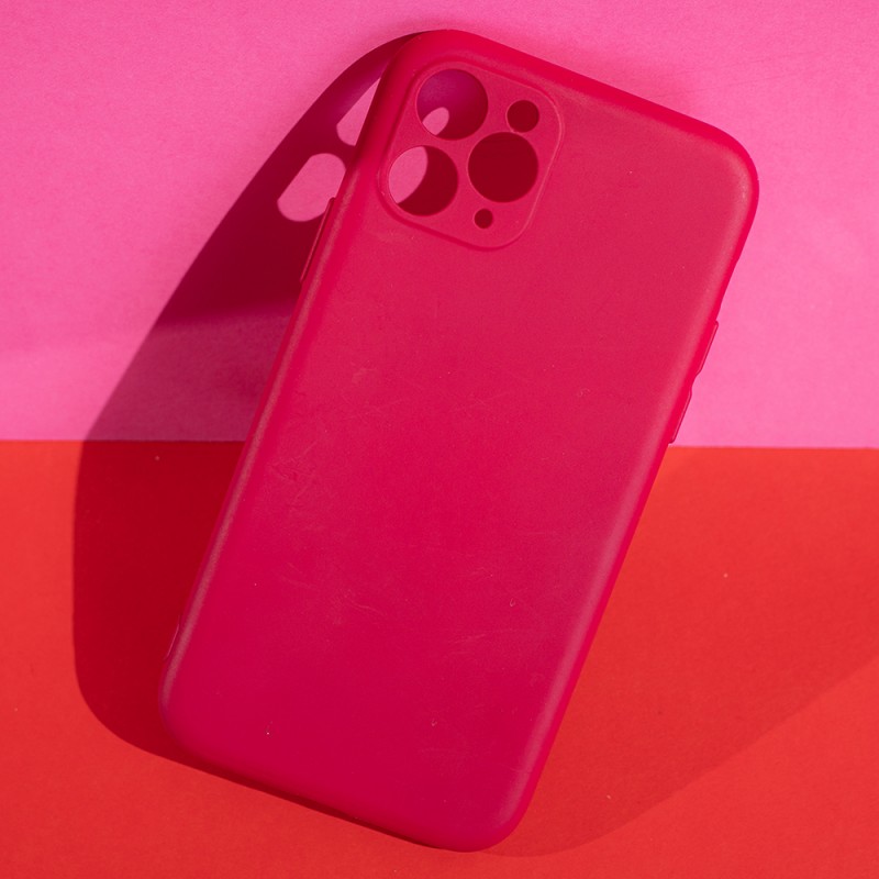 Силиконов кейс bSmart Silicone Soft Cover, За Samsung Galaxy A13 4G (A135F), Вива Маджента