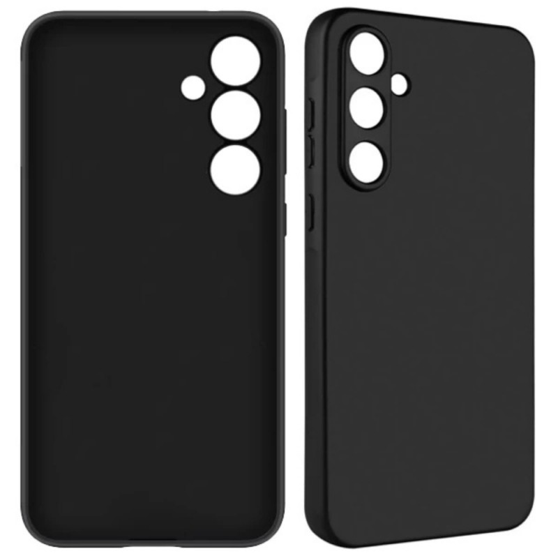 Силиконов кейс bSmart Silicone Soft Cover, За Samsung Galaxy A16, Черен