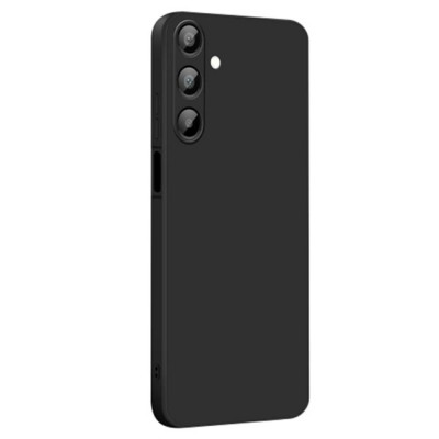 Силиконов кейс bSmart Silicone Soft Cover, За Samsung Galaxy A16, Черен