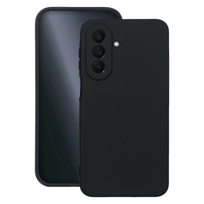 Силиконов кейс bSmart Silicone Soft Cover, За Samsung Galaxy A27, Черен