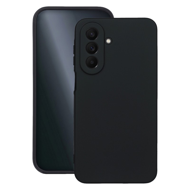 Силиконов кейс bSmart Silicone Soft Cover, За Samsung Galaxy A27, Черен