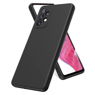 Силиконов кейс bSmart Silicone Soft Cover, За Samsung Galaxy A33 5G (A336B), Черен