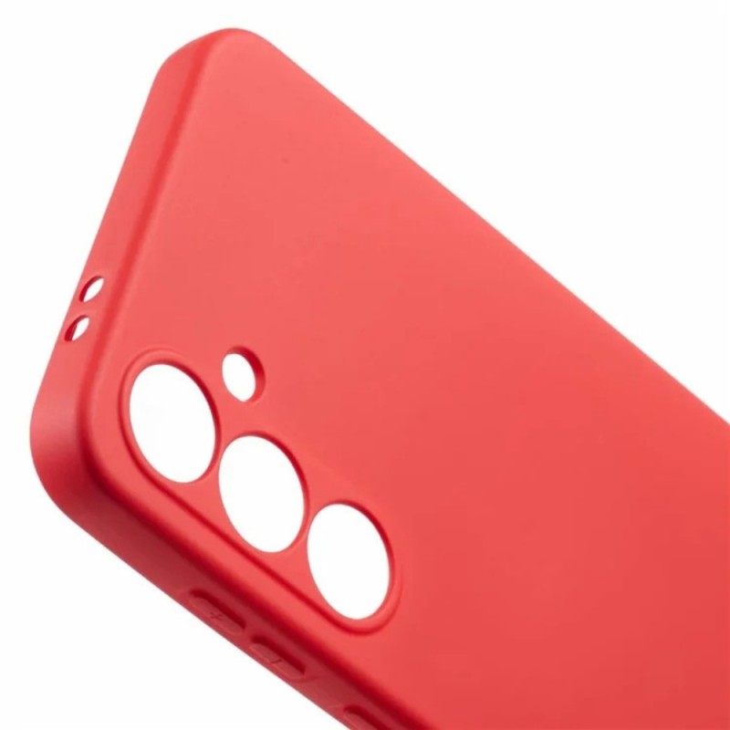 Силиконов кейс bSmart Silicone Soft Cover, За Samsung Galaxy A36, Червен