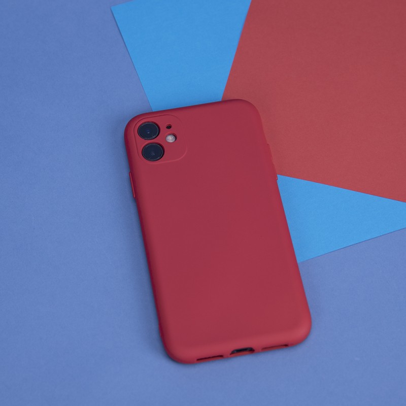 Силиконов кейс bSmart Silicone Soft Cover, За Samsung Galaxy A53 5G (A536B), Червен