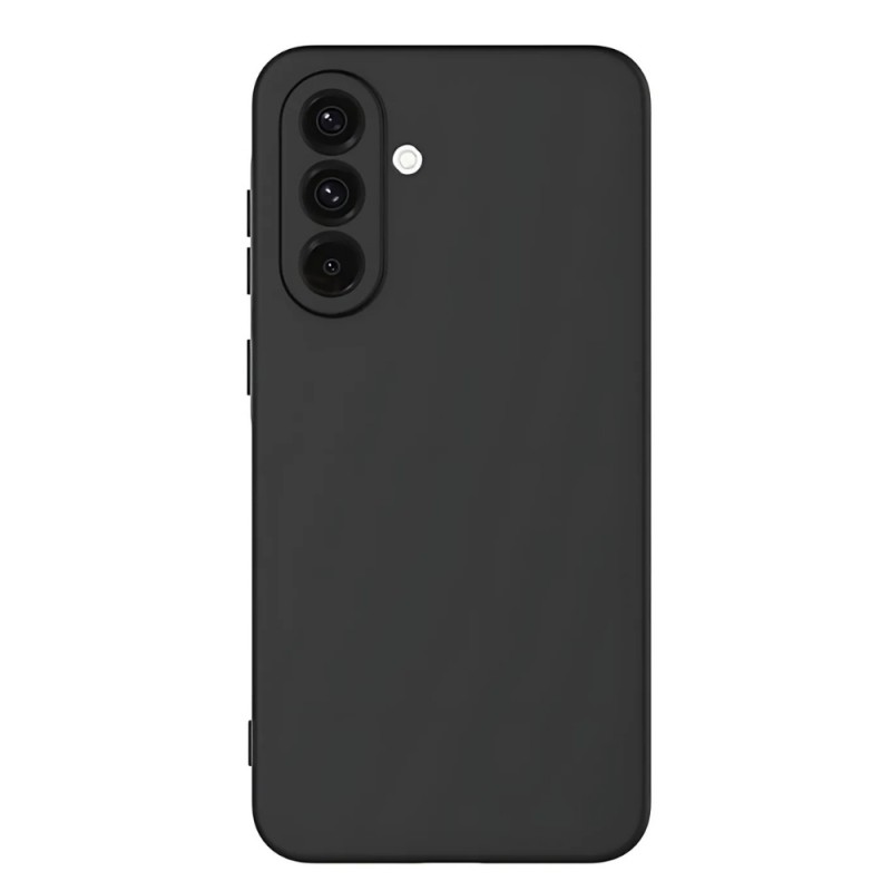 Силиконов кейс bSmart Silicone Soft Cover, За Samsung Galaxy A56, Черен