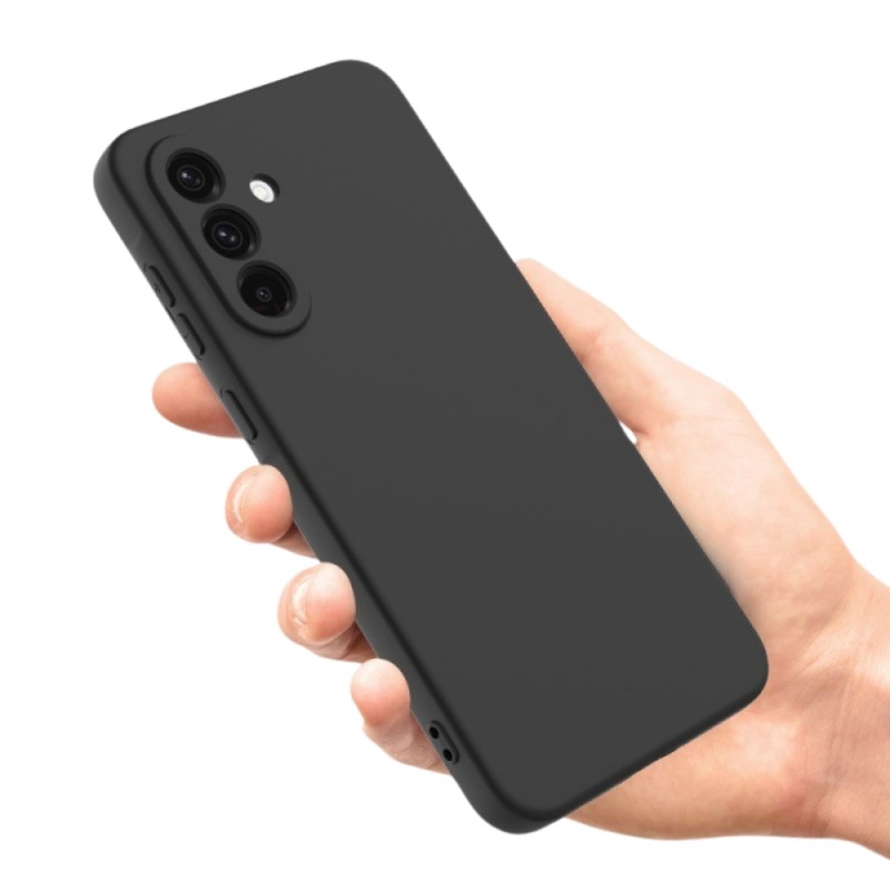 Силиконов кейс bSmart Silicone Soft Cover, За Samsung Galaxy A56, Черен