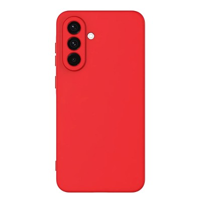 Силиконов кейс bSmart Silicone Soft Cover, За Samsung Galaxy A56, Червен