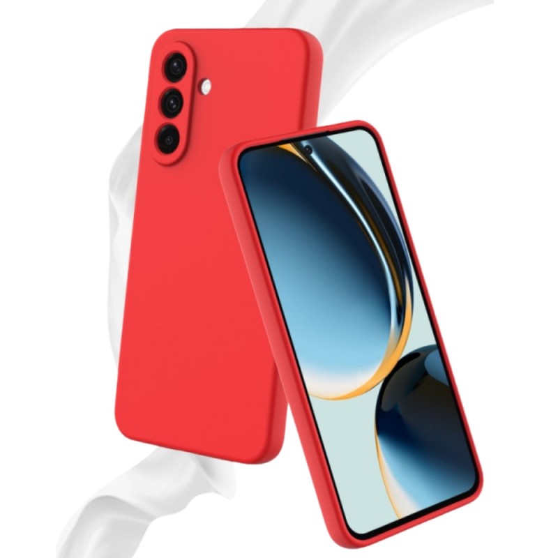 Силиконов кейс bSmart Silicone Soft Cover, За Samsung Galaxy A56, Червен