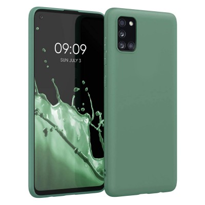 Силиконов кейс bSmart Silicone Soft Cover, За Samsung Galaxy A72 4G/5G (A725F/A726B), Тъмнозелен