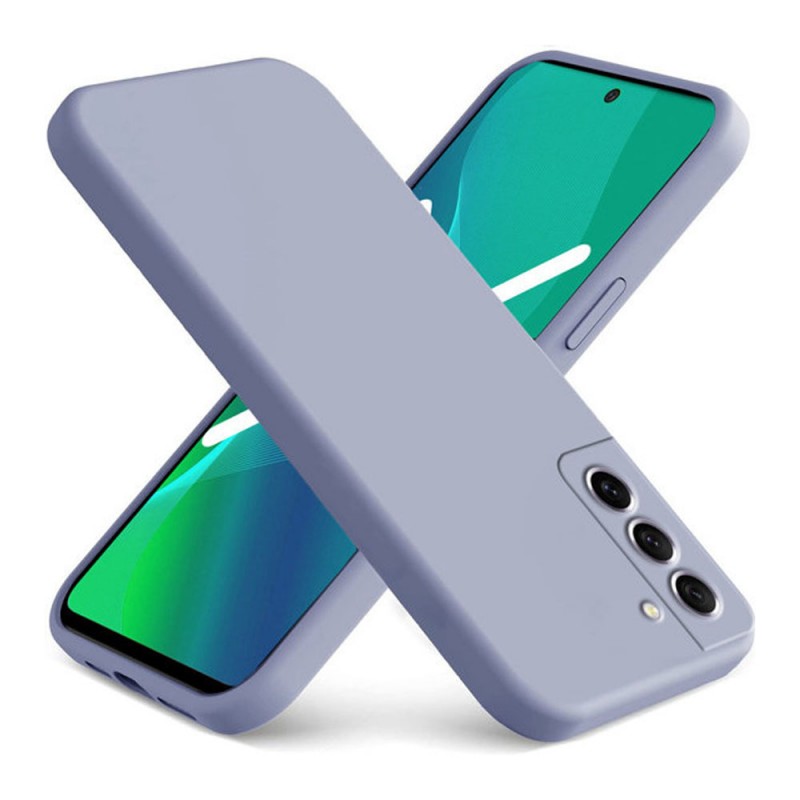 Силиконов кейс bSmart Silicone Soft Cover, За Samsung Galaxy S21 FE 5G (G990B), Сивосин