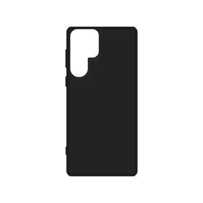 Силиконов кейс bSmart Silicone Soft Cover, За Samsung Galaxy S22 Ultra 5G (S908B), Черен