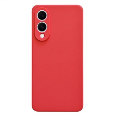 Силиконов кейс bSmart Silicone Soft Cover, За Samsung Galaxy S25 Edge, Червен