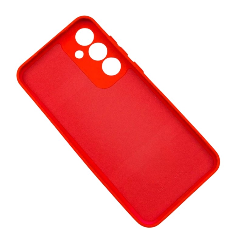 Силиконов кейс bSmart Silicone Soft Cover, За Samsung Galaxy S25 Plus, Червен