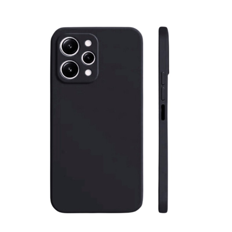Силиконов кейс bSmart Silicone Soft Cover, За Xiaomi Redmi 12 4G/5G, Черен