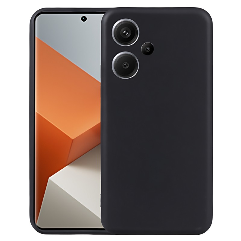 Силиконов кейс bSmart Silicone Soft Cover, За Xiaomi Redmi 13, Черен
