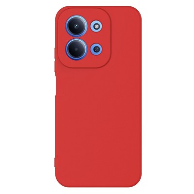 Силиконов кейс bSmart Silicone Soft Cover, За Xiaomi Redmi 15C, Червен