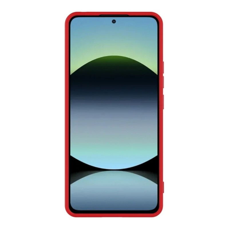 Силиконов кейс bSmart Silicone Soft Cover, За Xiaomi Redmi Note 14, Червен