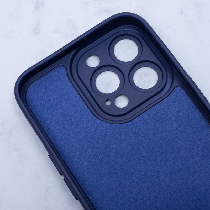 Силиконов кейс bSmart Silicone Soft Magsafe, За iPhone 13 (6.1), Тъмносин