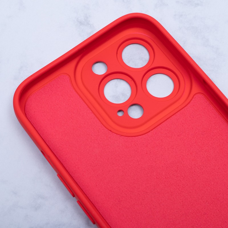 Силиконов кейс bSmart Silicone Soft Magsafe, За iPhone 15 Plus (6.7), Червен