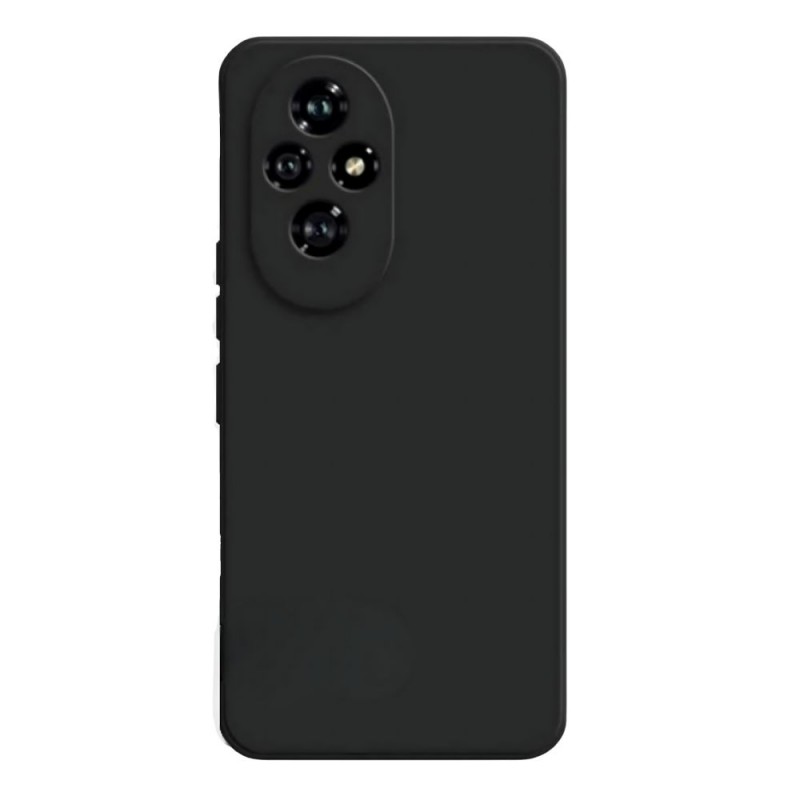 Силиконов кейс iPaky матиран, За Honor 200, Черен