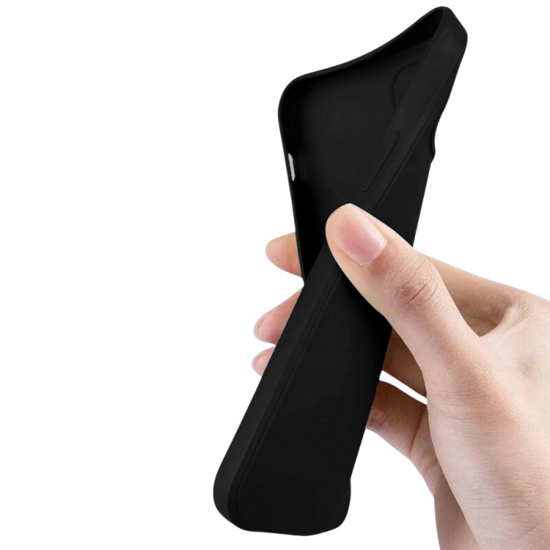 Силиконов кейс iPaky матиран, За Honor 200 Pro, Черен