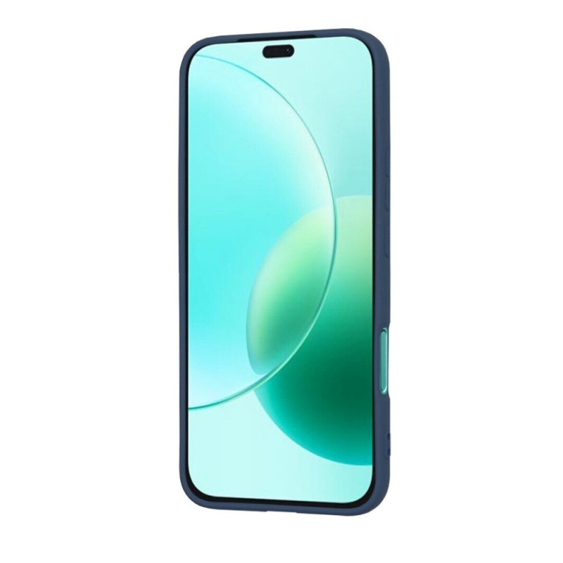 Силиконов кейс iPaky матиран, За Honor 400 Lite, Тъмносин
